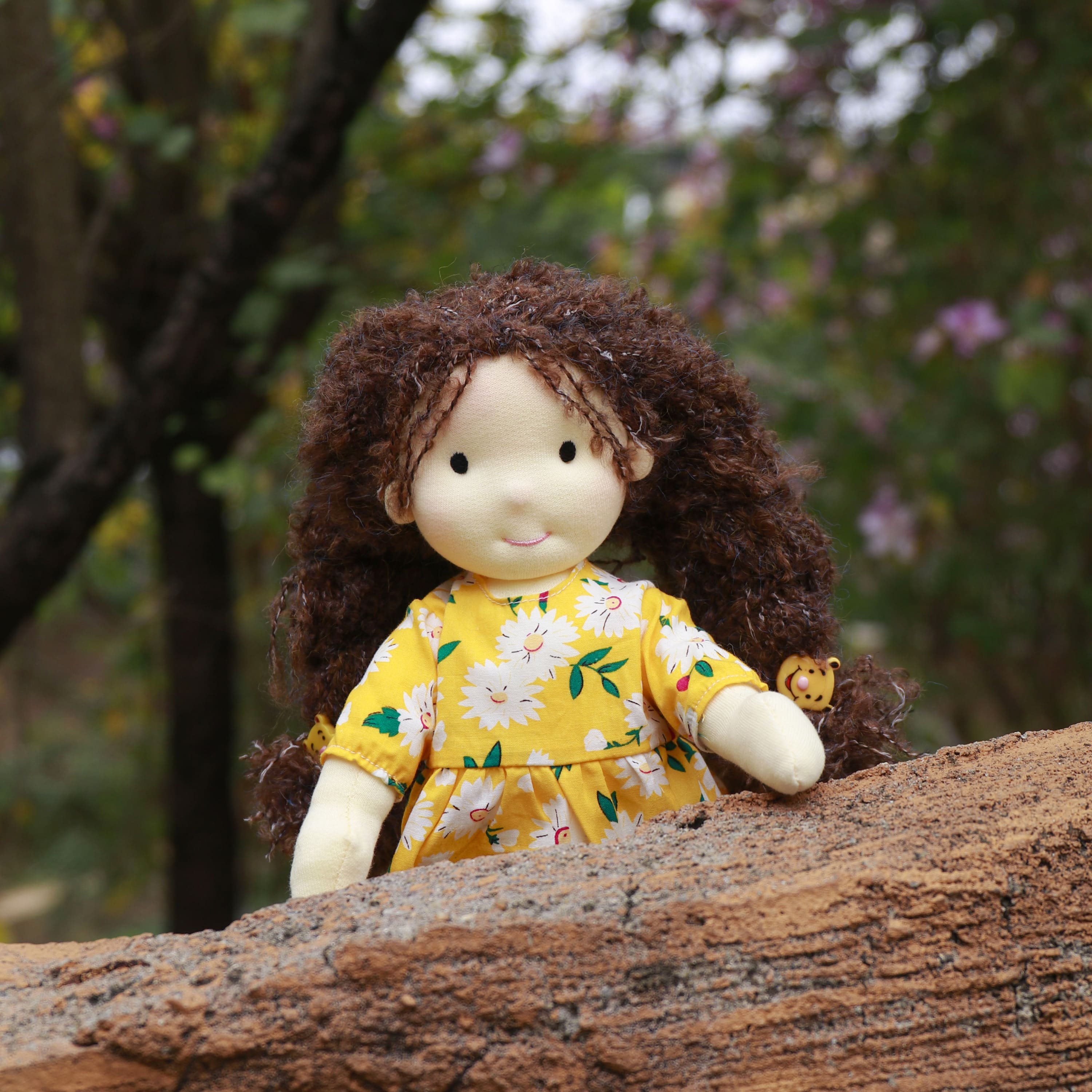 BlissfulPixie 12" Waldorf Handmade Doll-Dagmar 