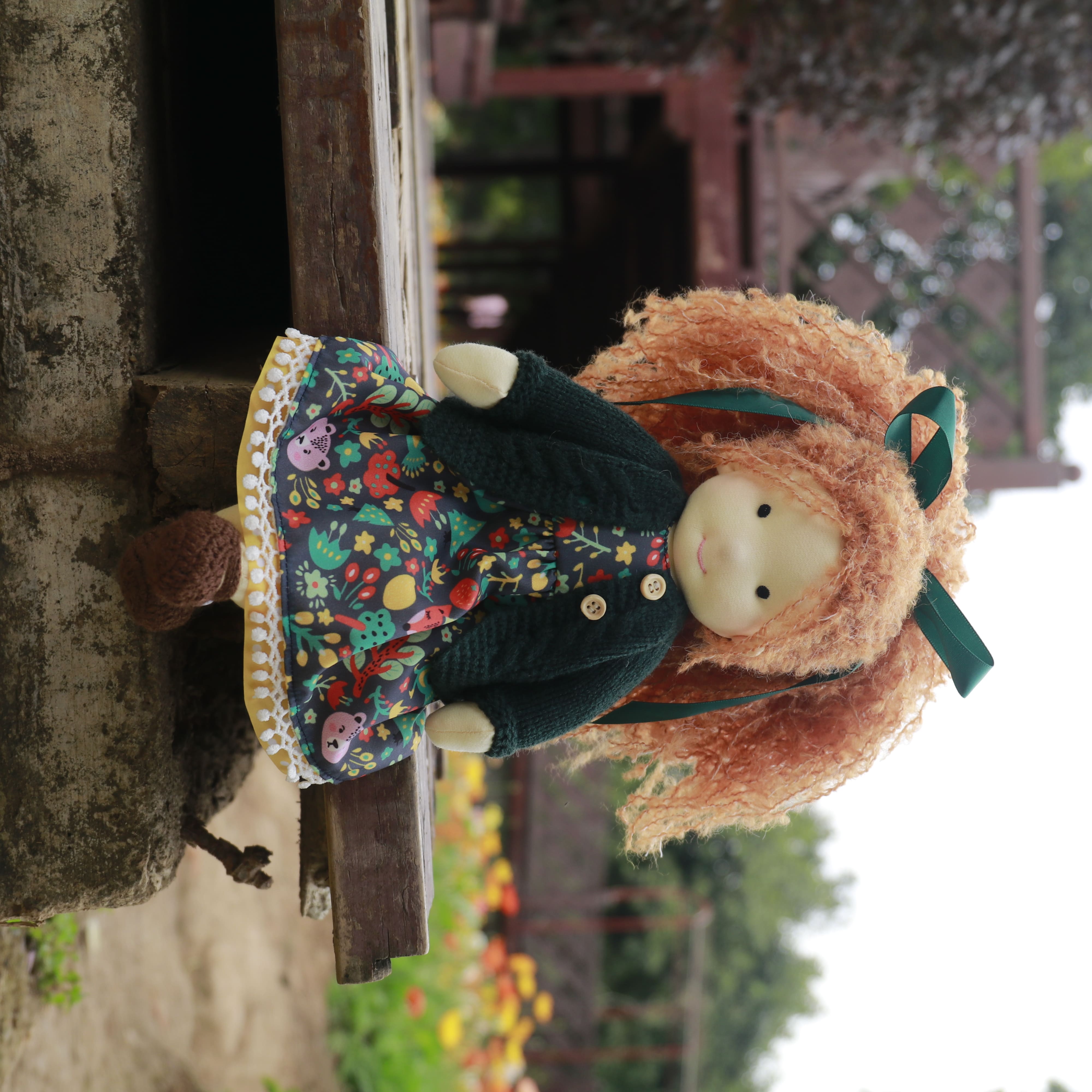 BlissfulPixie 12" Waldorf Handmade Doll-Hanne 
