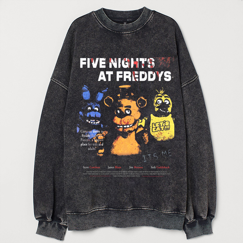 Vintage Style FNAF Graphic T-Shirt/Sweatshirt