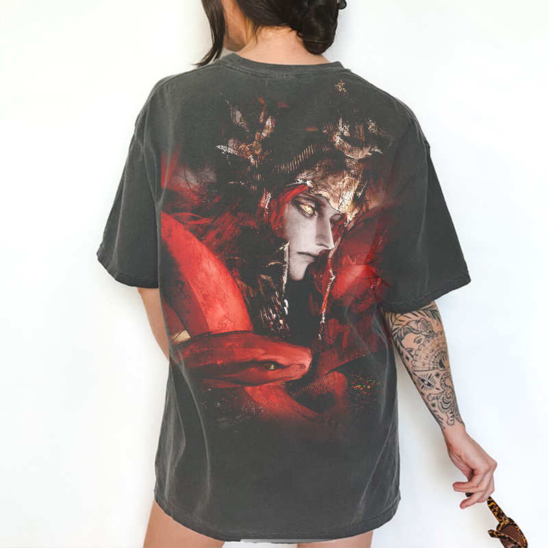 Retro Style Dark Souls T-shirt/backprint