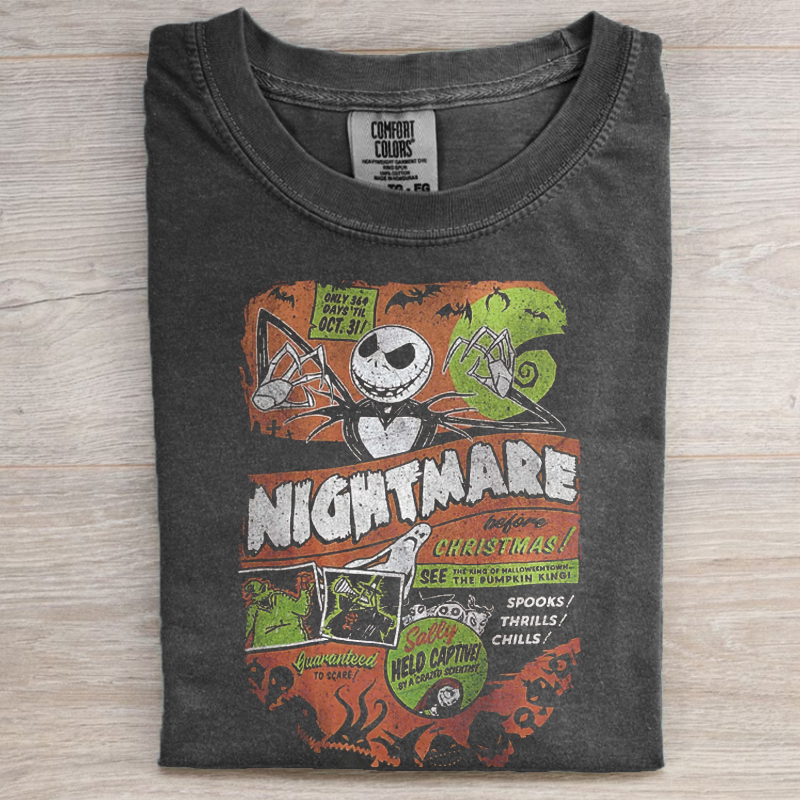 Vintage Nightmare Before Christmas T-shirt