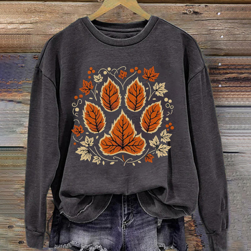 Fall Vine Leaf Paw T-shirt/Sweatshirt