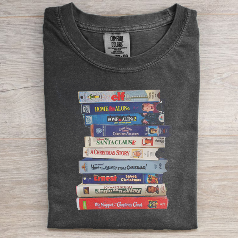 Retro VHS Xmas Tapes T-Shirt/Sweatshirt