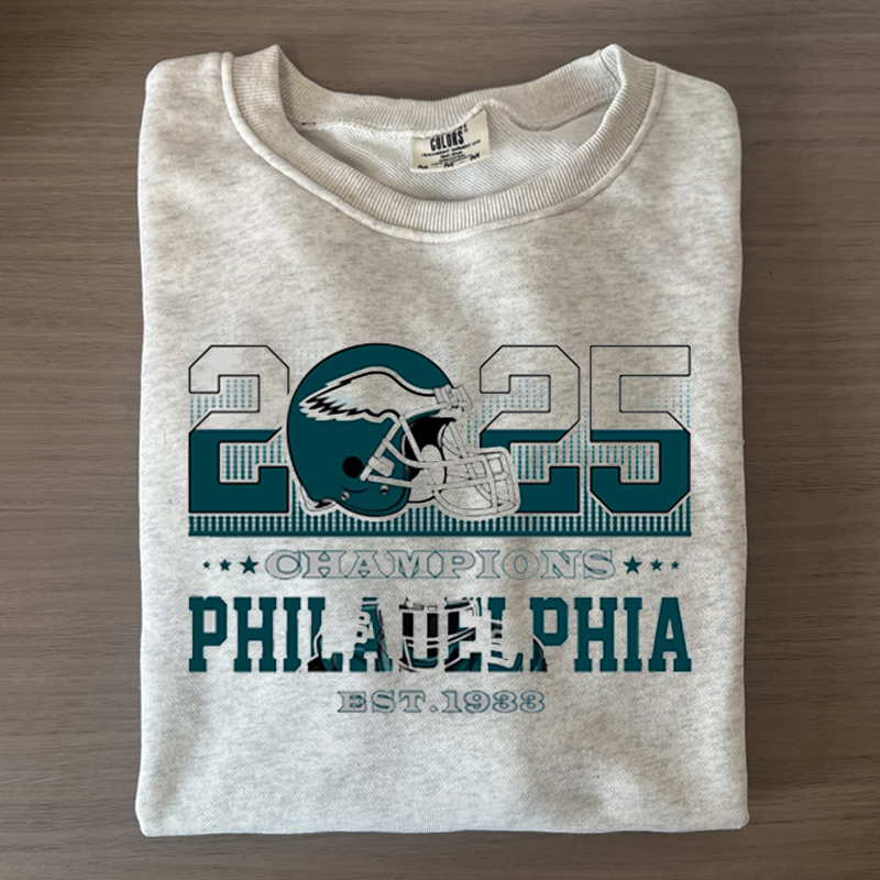 2025 Super Bowl Champions Eagles Sweatshirt