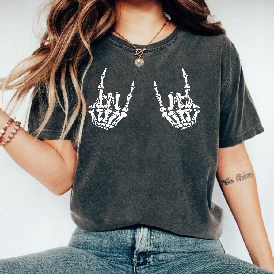 Skeleton Metal Fingers Shirt