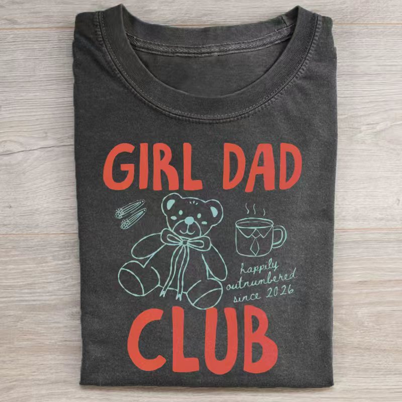 Girl Dad Club T-shirt