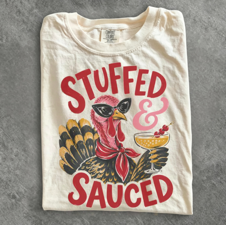 Stuffed and Sauced Turkey T-shirt