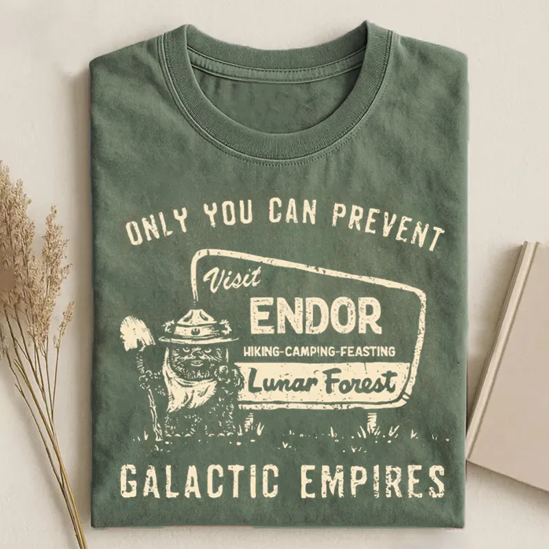 Ewok Endor National Park Protect Our Forest T-shirt
