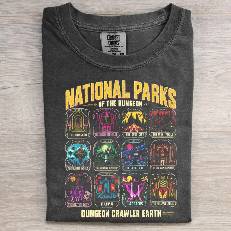 National Parks Of The Dungeon T-shirt