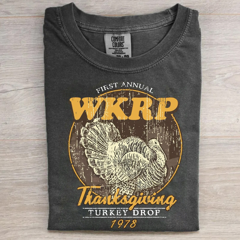 WKRP Turkey Drop 1978 T-shirt