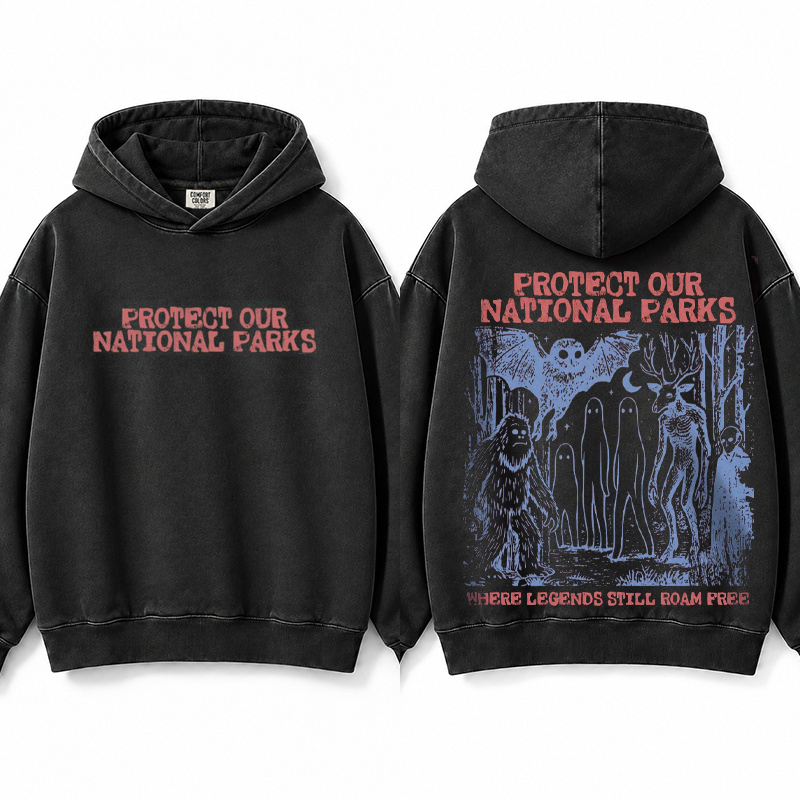 Cryptid National Parks Hoodie