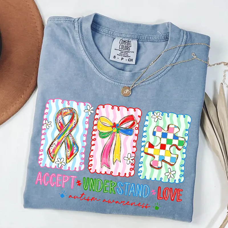 Autism Accept Understand Love T-shirt