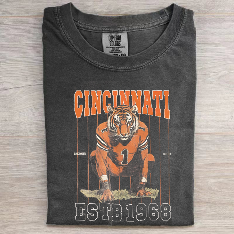 Vintage Cincinnati Football Unisex T-shirt/Sweatshirt