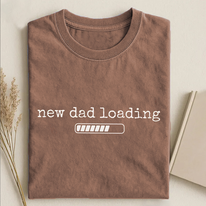 New Dad Loading T-shirt