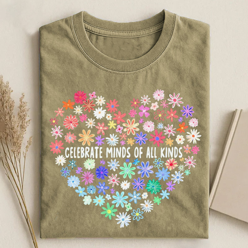Celebrate Minds Of All Kinds T-shirt