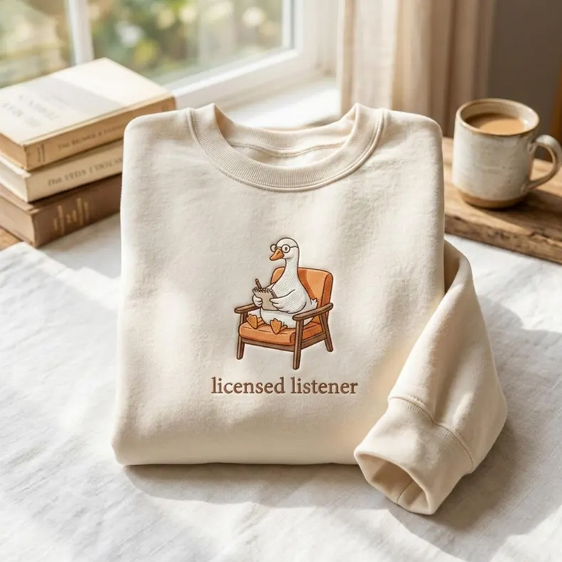 Embroidered Licensed Listener Sweatshirt