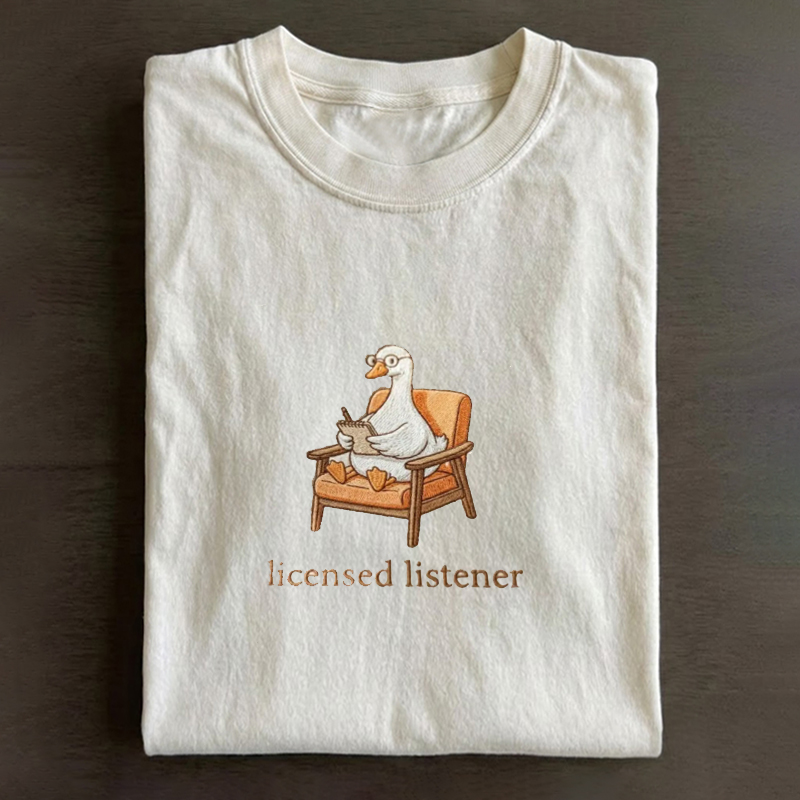 Embroidered Licensed Listener T-shirt