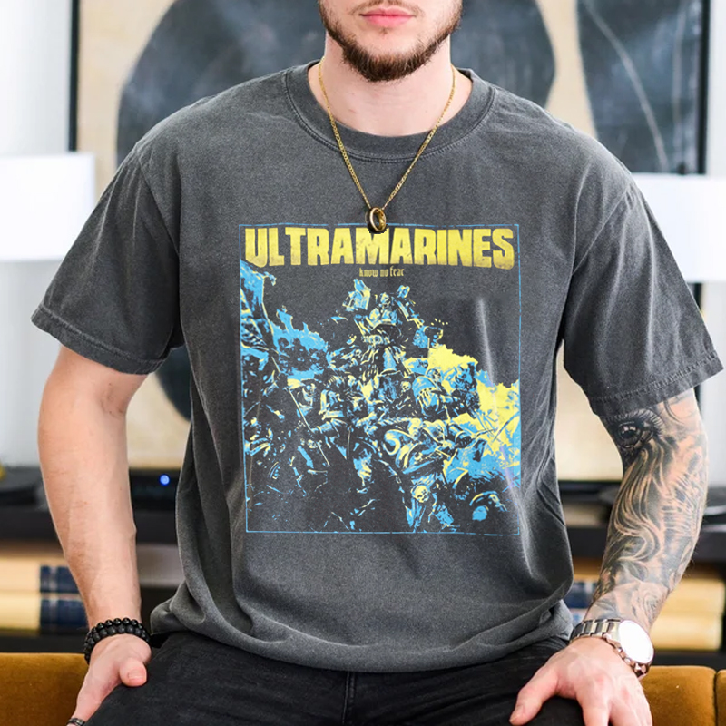 Retro WH40K Graphic T-shirt