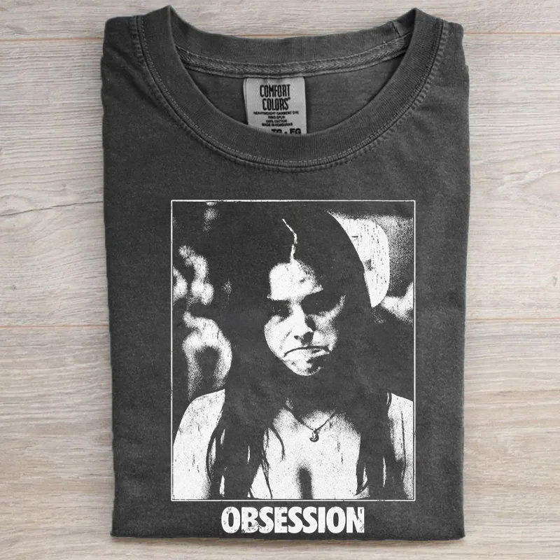 Vintage Horror Movie Graphic T-shirt