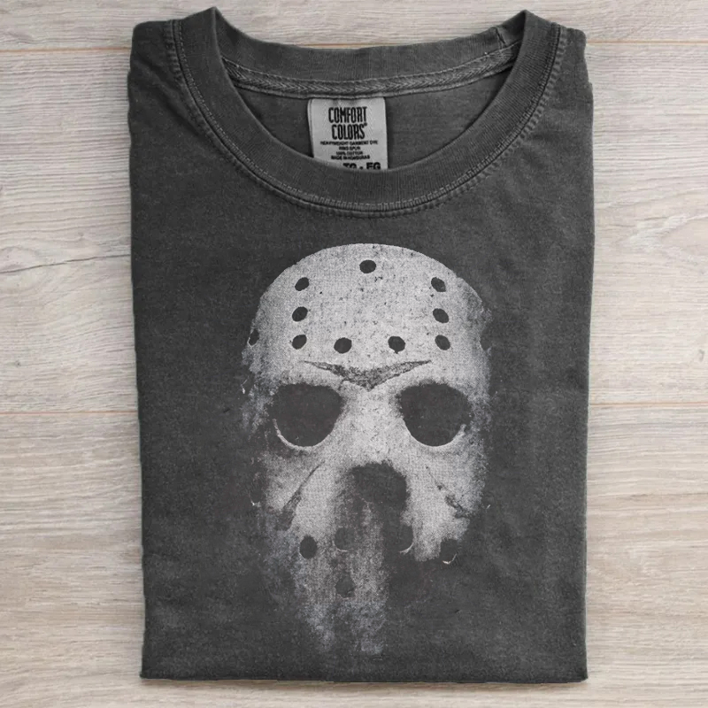 Vintage Horror Movie Graphic T-shirt