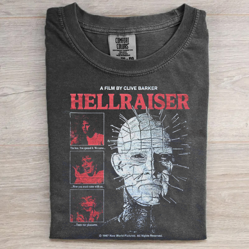 Vintage Horror Movie Graphic T-shirt