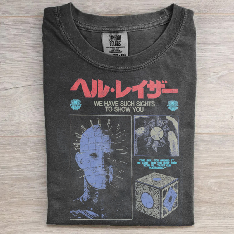 Vintage Horror Movie Graphic T-shirt