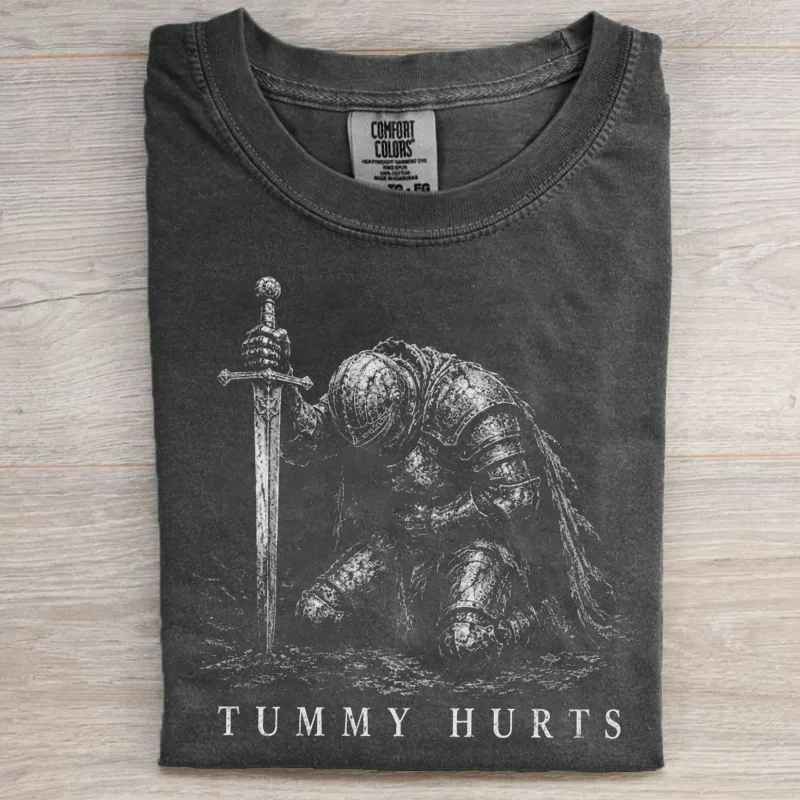 Tummy Hurts Knight T-shirt