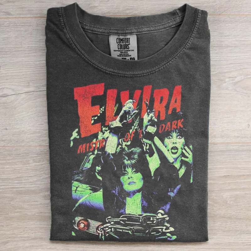 Vintage Horror Movie Graphic T-shirt