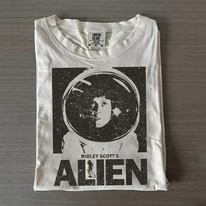 Vintage Horror Movie Graphic T-shirt