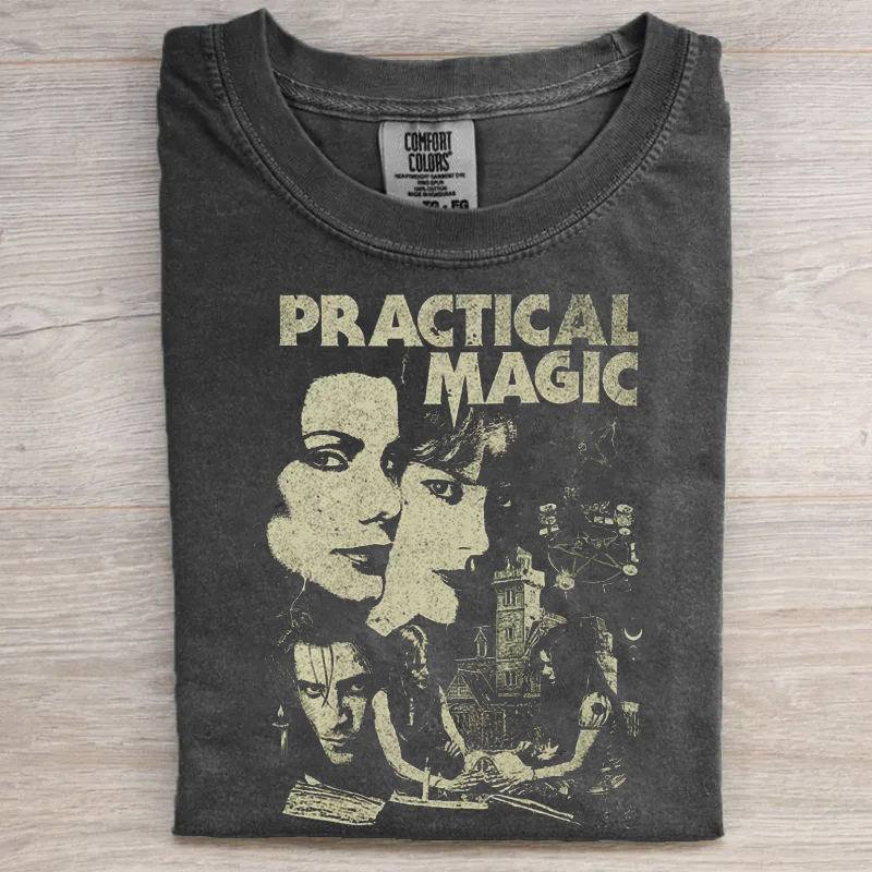 Vintage Horror Movie Graphic T-shirt