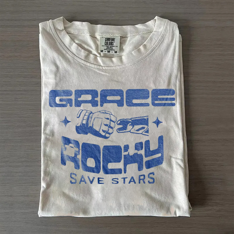 Classic Sci-Fi Movie Graphic T-shirt