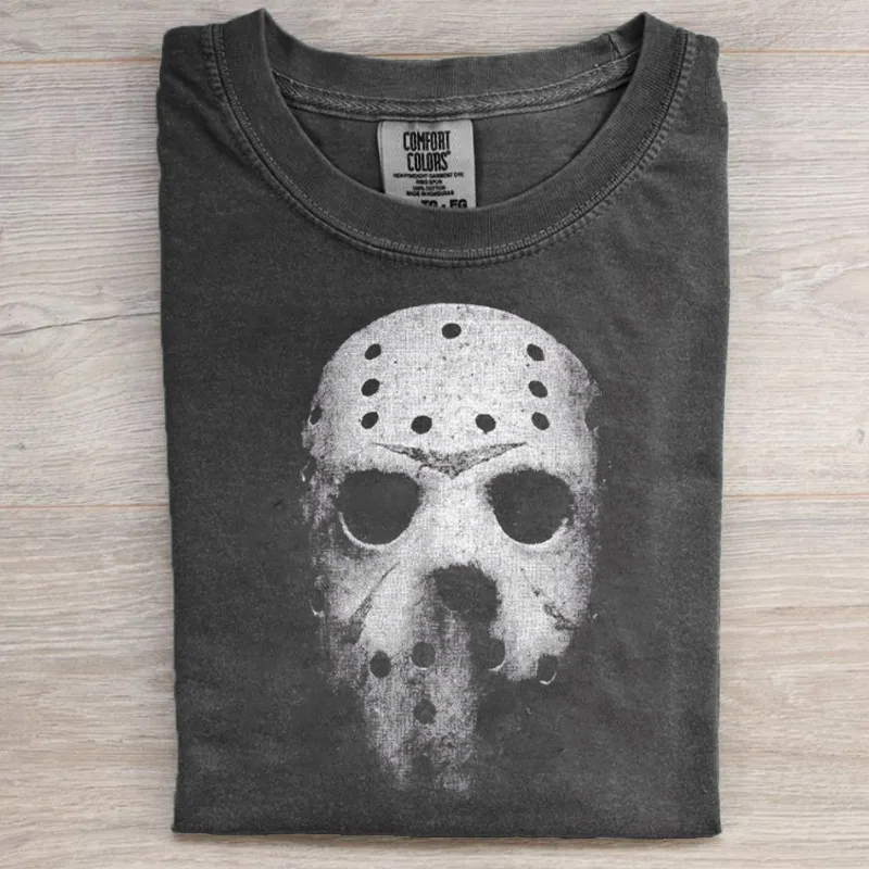 Vintage Horror Movie Graphic T-shirt
