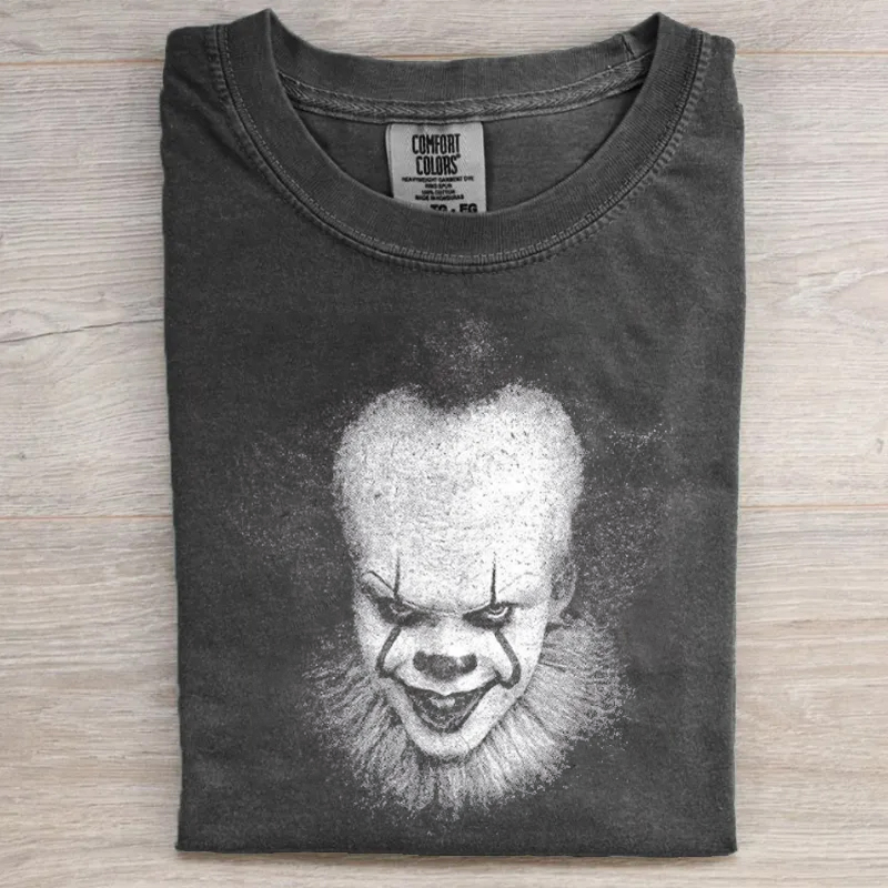 Vintage Horror Movie Graphic T-shirt