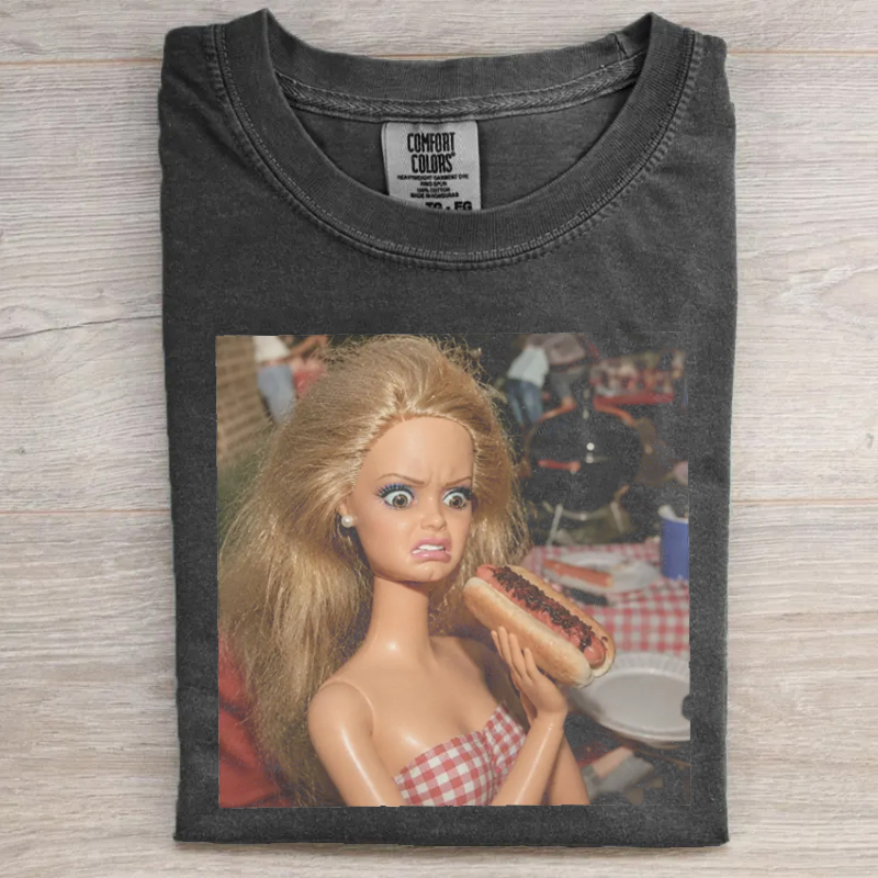 Unhinged Hot Dog Meme T-shirt