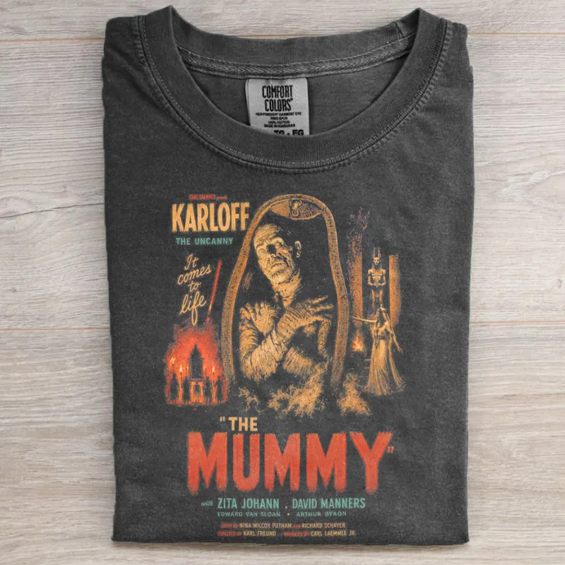 Vintage Horror Movie Graphic T-shirt