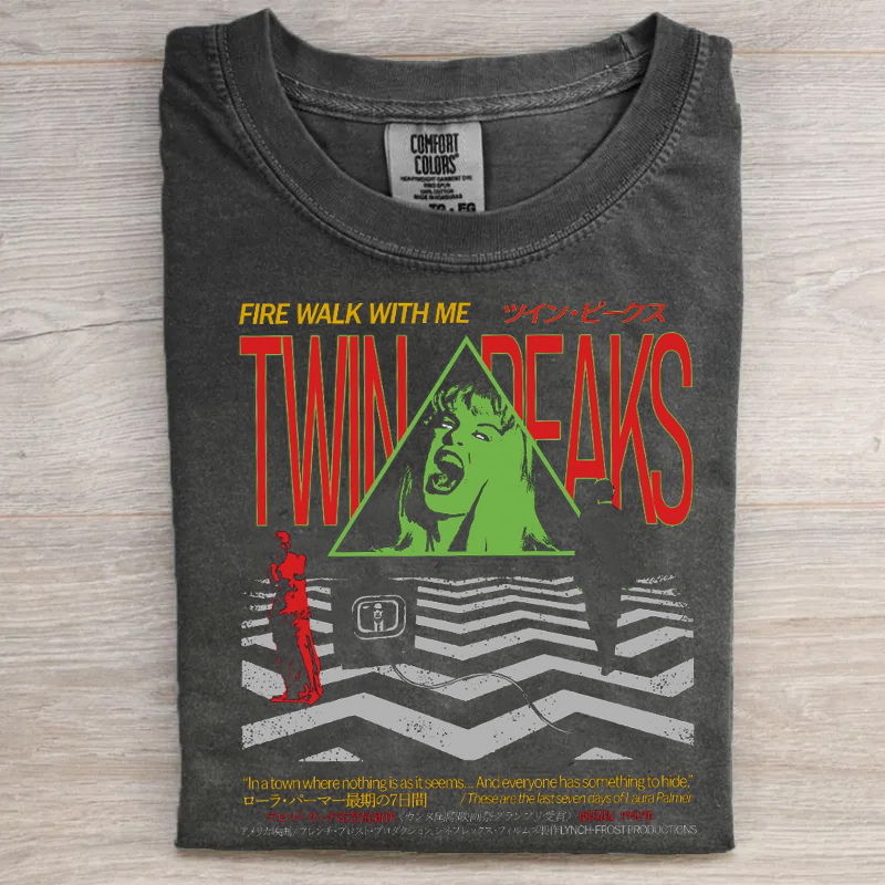 Vintage Horror Movie Graphic T-shirt