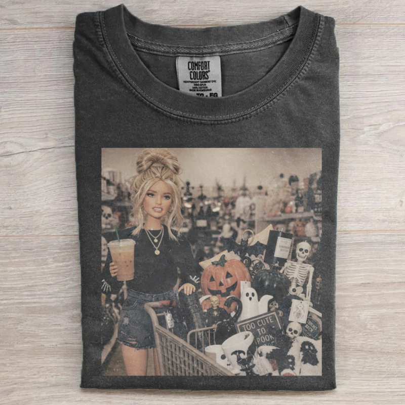 Halloween Barbie T-shirt