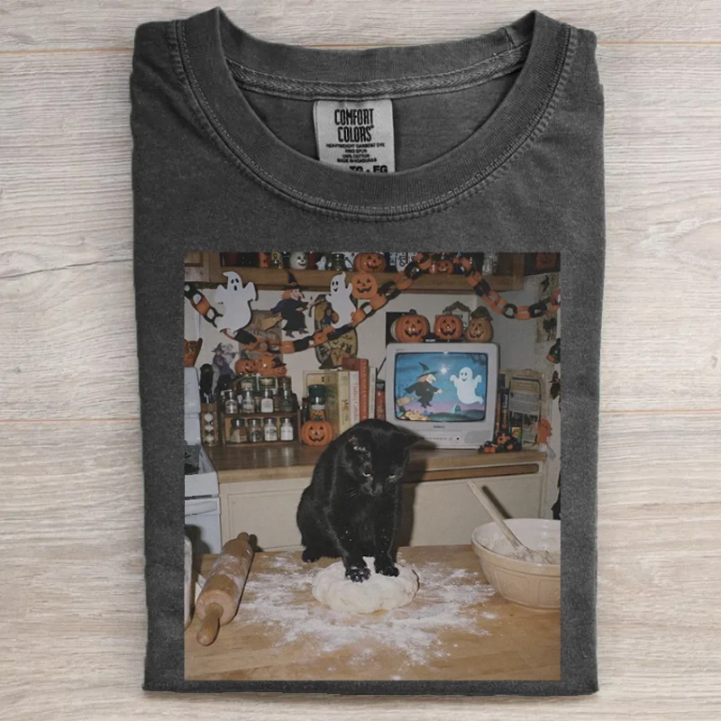 Vintage Horror Movie Graphic T-shirt