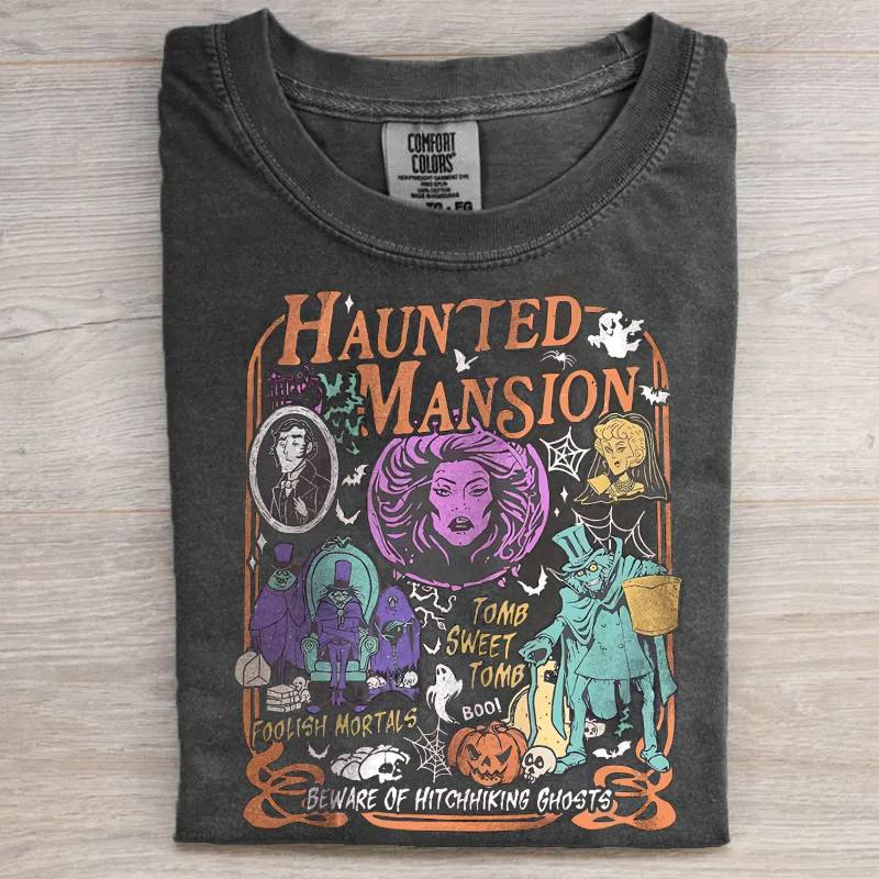 Retro The Haunted Mansion T-shirt
