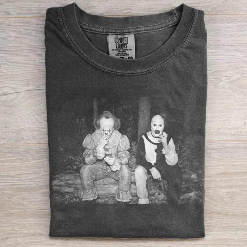 Vintage Horror Movie Graphic T-shirt