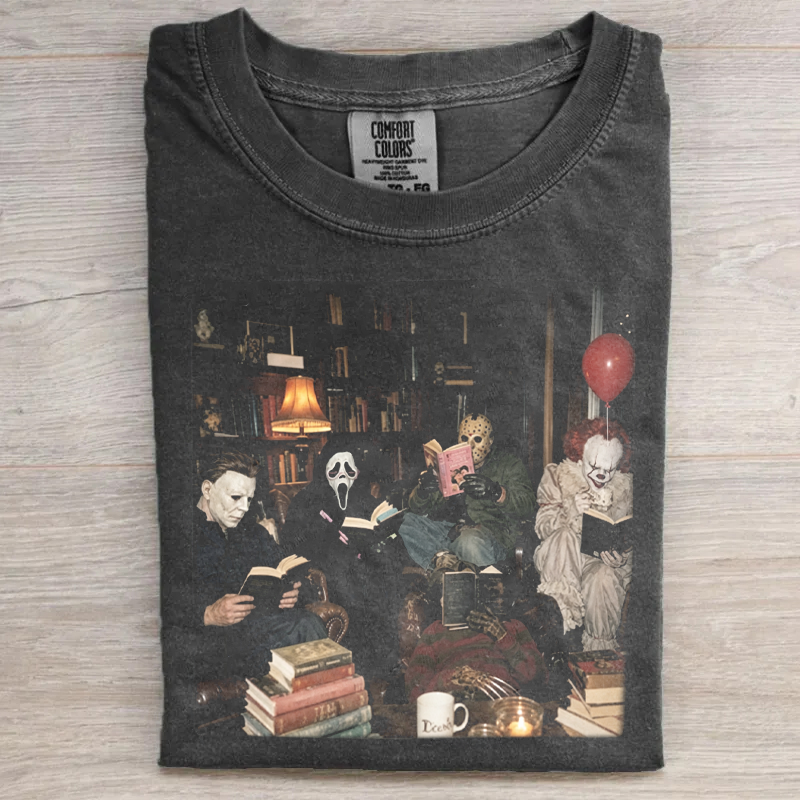 Vintage Horror Movie Graphic T-shirt