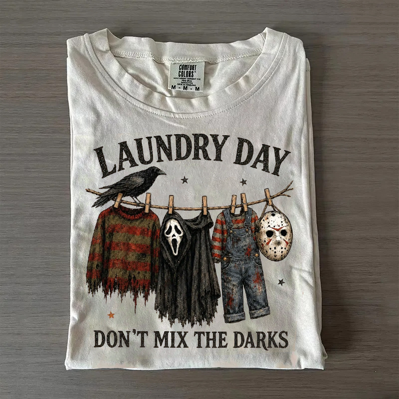 Vintage Horror Movie Graphic T-shirt
