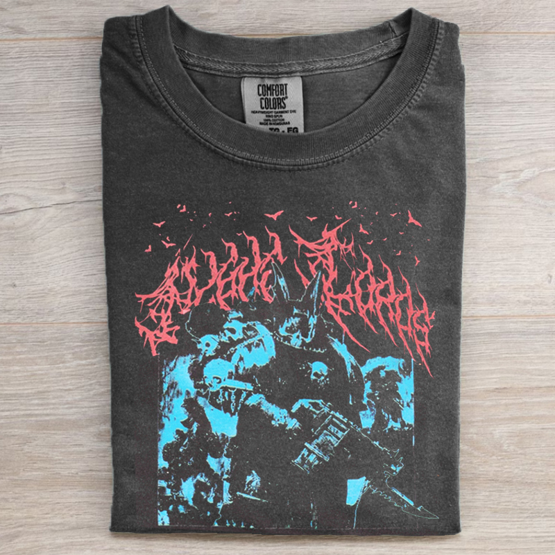 Retro WH40K Graphic T-shirt