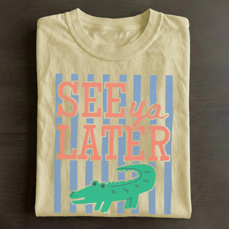 Funny Last Day of School Alligator T-shirt
