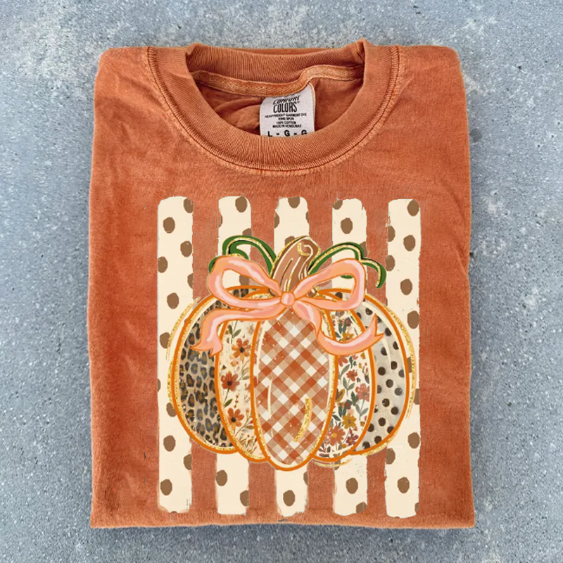 Patchwork Pumpkin T-shirt