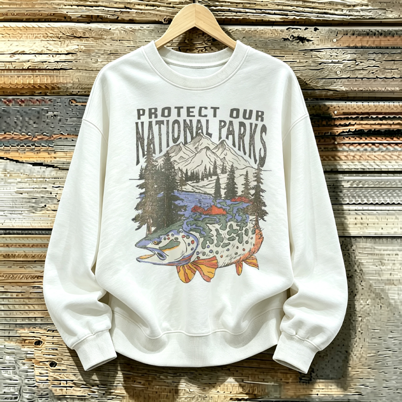 Vintage Protect Our National Parks Sweatshirt