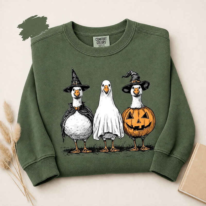 Funny Halloween Goose Sweatshirt