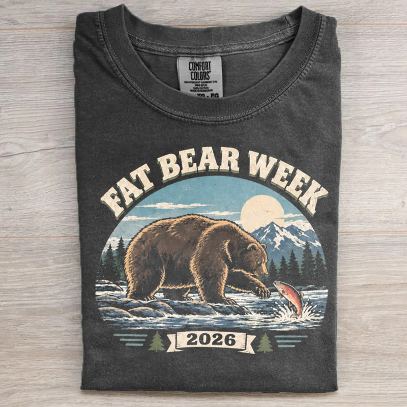 Fat Bear Week 2026 T-shirt