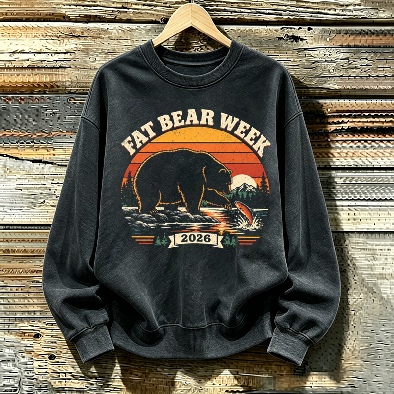 Fat Bear Week 2026 Sweatshirt