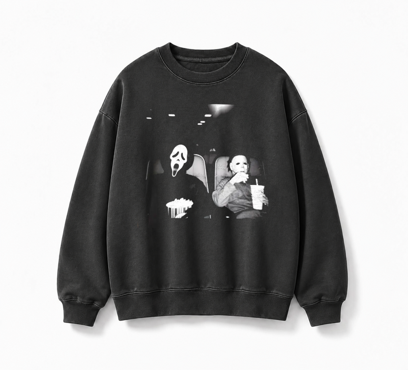 Ghostface Myers In Theater Sweatshirt